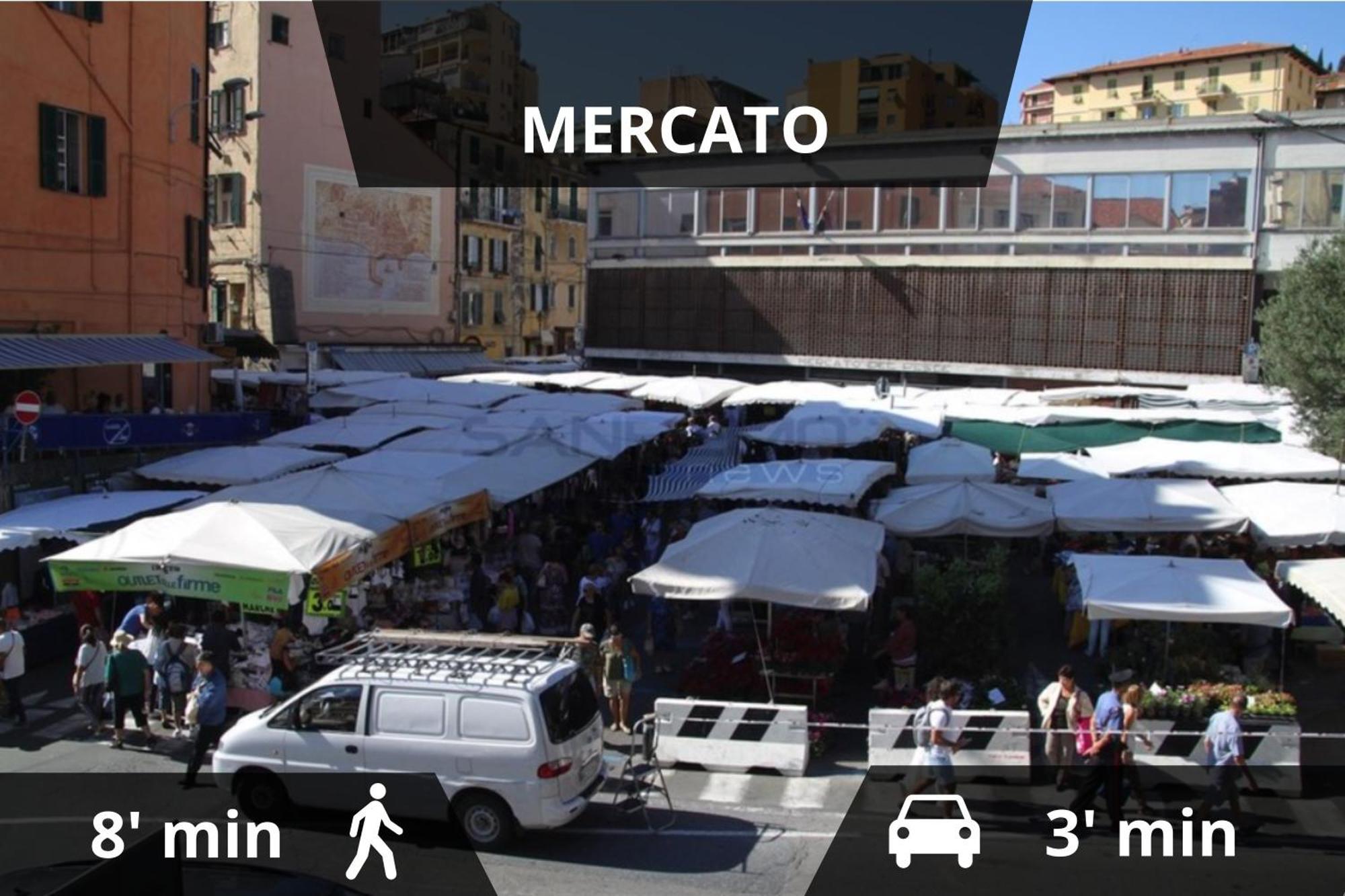 Ariston - Ciclabile Appartamento In Centro Al Mare Con Balcone Sanremo Exteriör bild